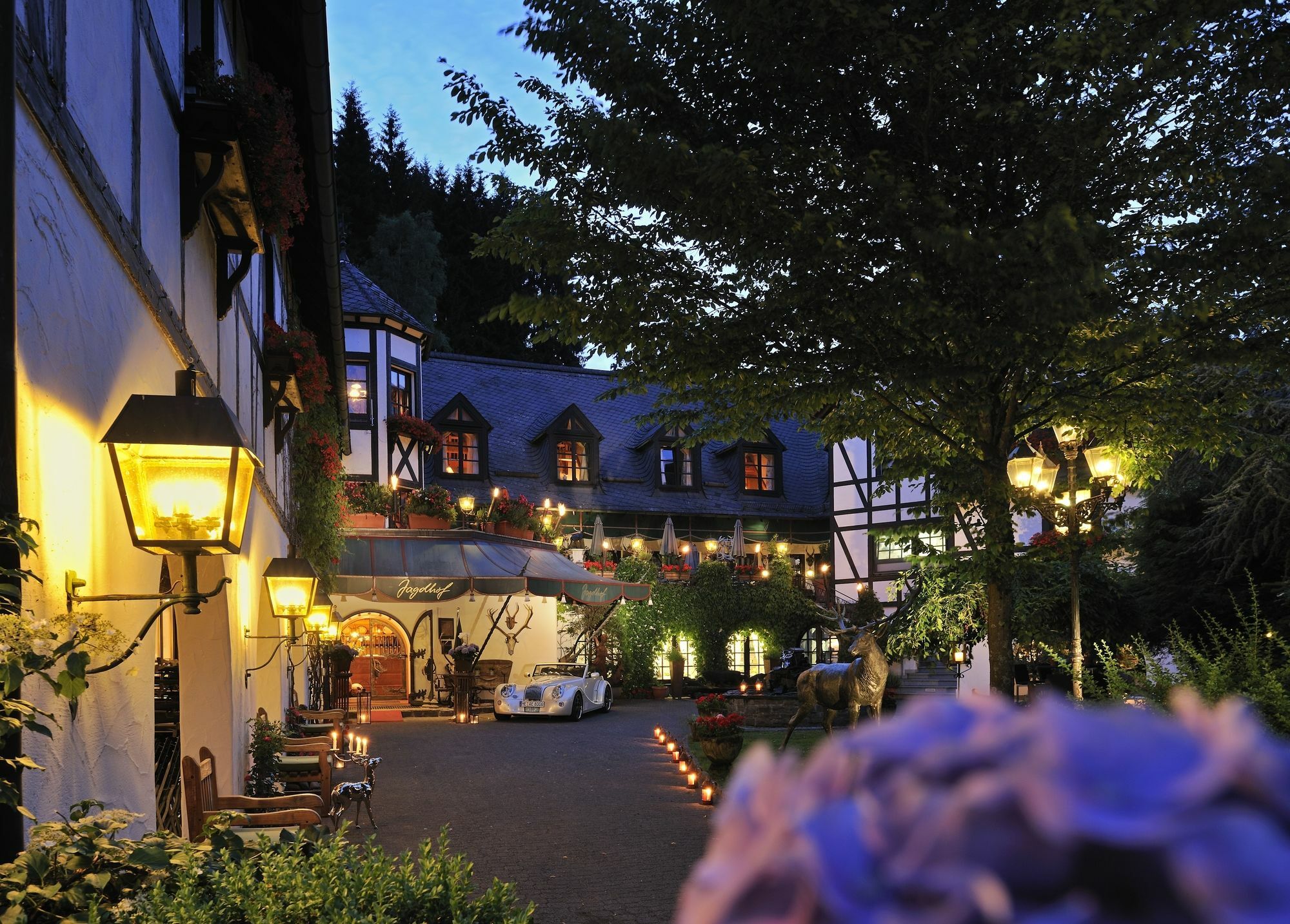 Relais & Chateaux Jagdhof Glashuette バート・ラースフェ エクステリア 写真